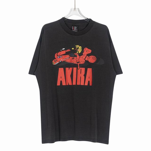 Style No. 132-30# Spot Akira Motorcycle Akira Short Sleeve T-shirt Loose Cotton