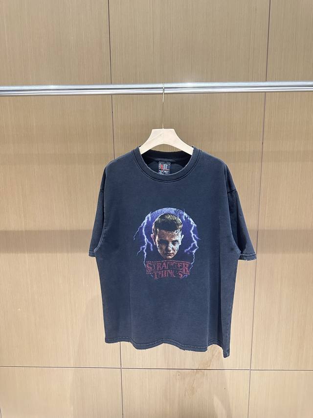 Ihnomuhit Stranger Things Eleven avatar pure cotton short-sleeved T-shirt Americ