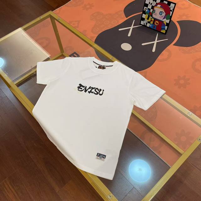 New arrival, Evisu Fushen 2025 new men's letter big M seagull short sleeve Color