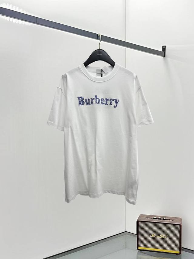 Burberry 25Ss new short sleeve, the highest version of heavy craftsmanship class
