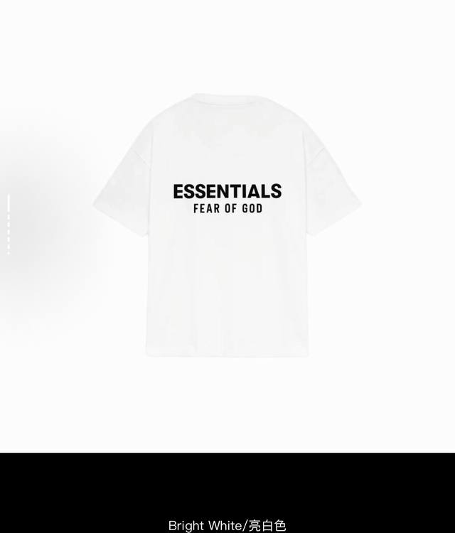 Fear Of God Essentials Always On Series Ss25 Always On Series Classic Short Slee