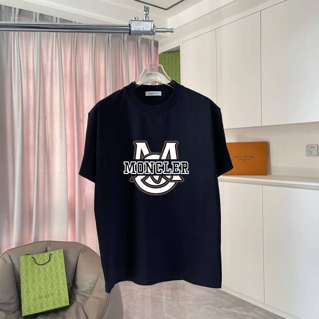 Moncle* Moncle 2025 summer new personalized logo printing custom fabric 300 shor