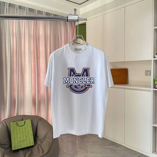 Moncle* Moncle 2025 summer new personalized logo printing custom fabric 300 shor