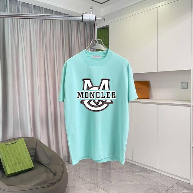 Moncle* Moncle 2025 summer new personalized logo printing custom fabric 300 shor