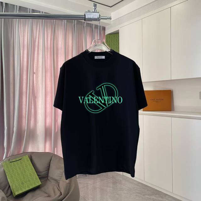 Valentin*Valentino 2025 summer new personalized letter logo printing custom fabr