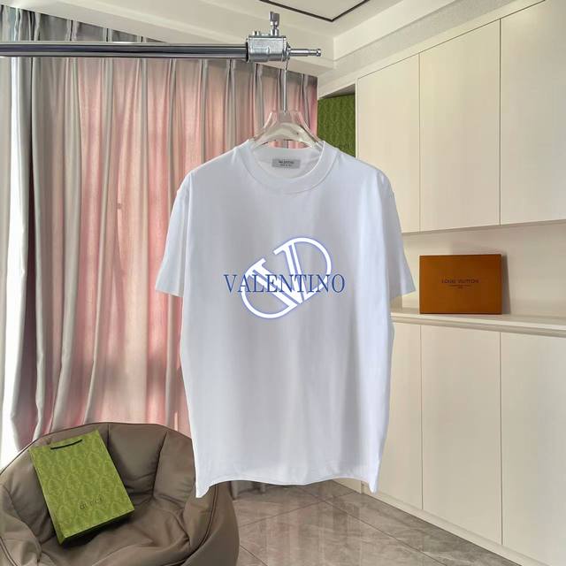 Valentin*Valentino 2025 summer new personalized letter logo printing custom fabr