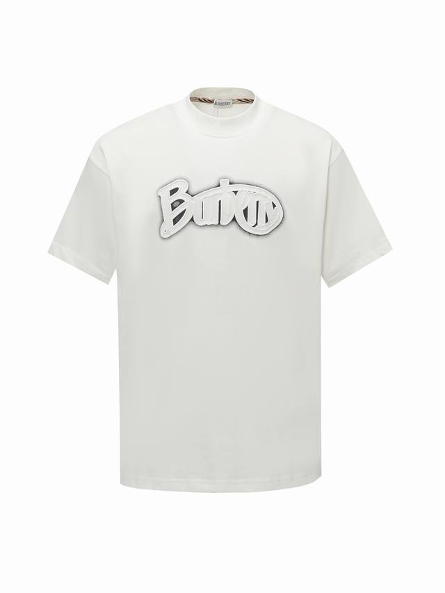 Burberry 2025 Spring and Summer New Release Latest Short Sleeve Round Neck T-shi