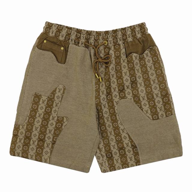 Louis Vuitton full print patchwork shorts Sizr: Xs-L