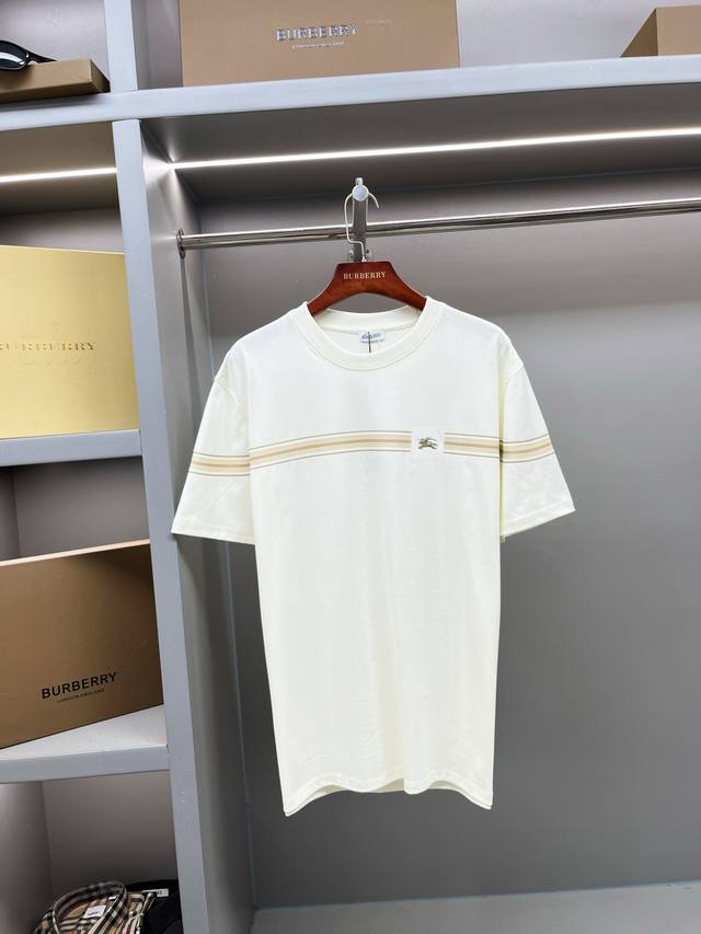 Striped Warhorse Cotton T-shirt A late good product! Warhorse embroidered small