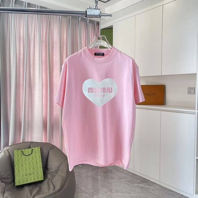 Miu Miu 2025 Spring and Summer new personalized letter logo printing custom fabr