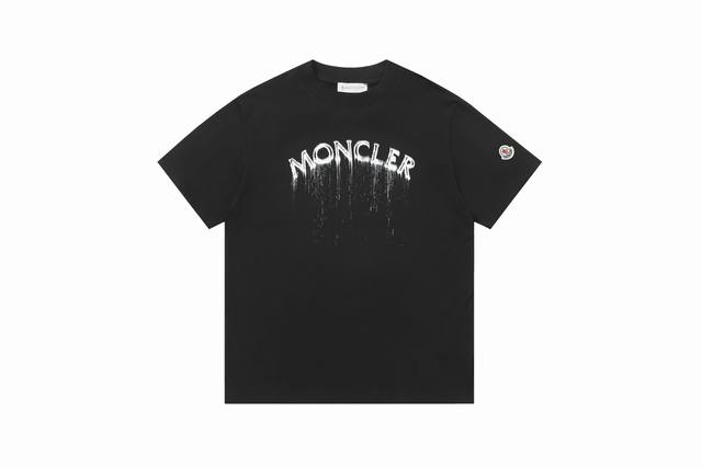 Style number: 849 Moncler short-sleeved shirt Exclusively customized 270g 32s do