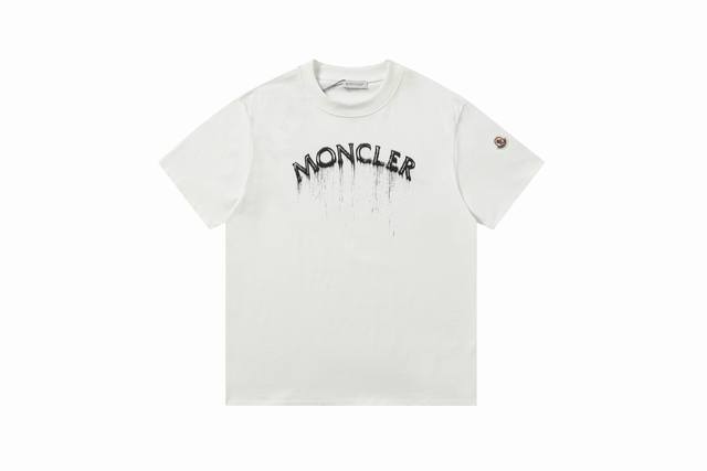 Style number: 849 Moncler short-sleeved shirt Exclusively customized 270g 32s do