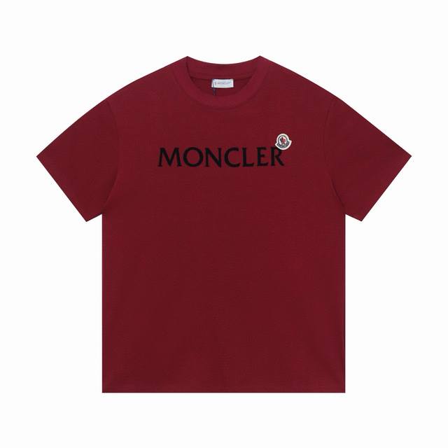 Style number: 841 Moncler short-sleeved shirt Exclusively customized 270g 32s do