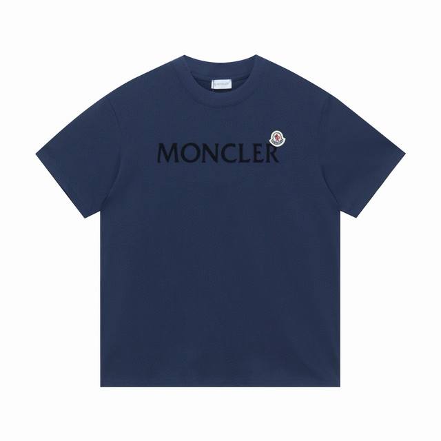 Style number: 841 Moncler short-sleeved T-shirt Exclusively customized 270g 32s