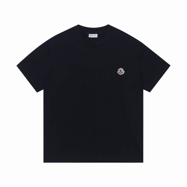 Style number: 808 Moncler short-sleeved T-shirt Exclusively customized 270g 32s