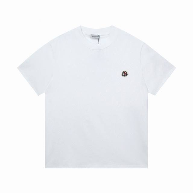 Style number: 808 Moncler short-sleeved T-shirt Exclusively customized 270g 32s