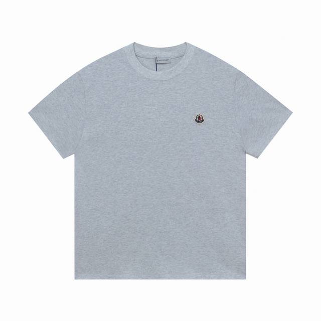 Style number: 808 Moncler short-sleeved T-shirt Exclusively customized 270g 32s