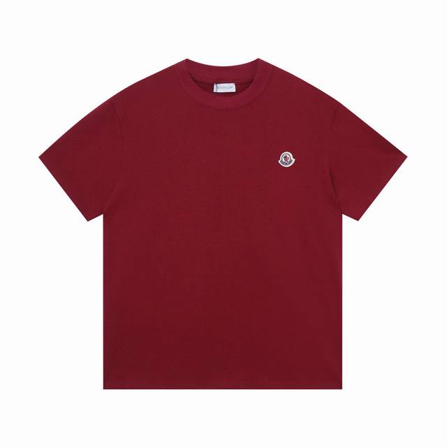 Style number: 808 Moncler short-sleeved T-shirt Exclusively customized 270g 32s
