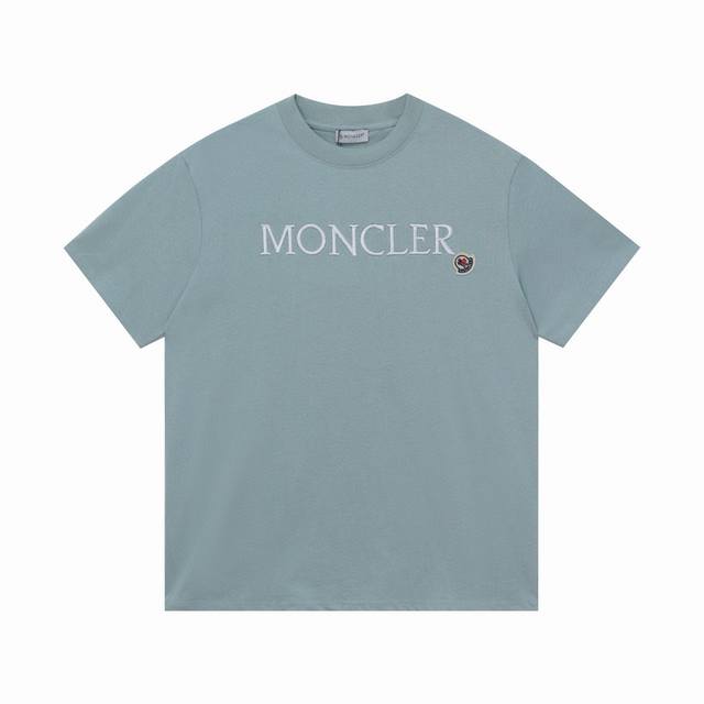 Style number: 813 Moncler short-sleeved shirt Exclusively customized 270g 32s do