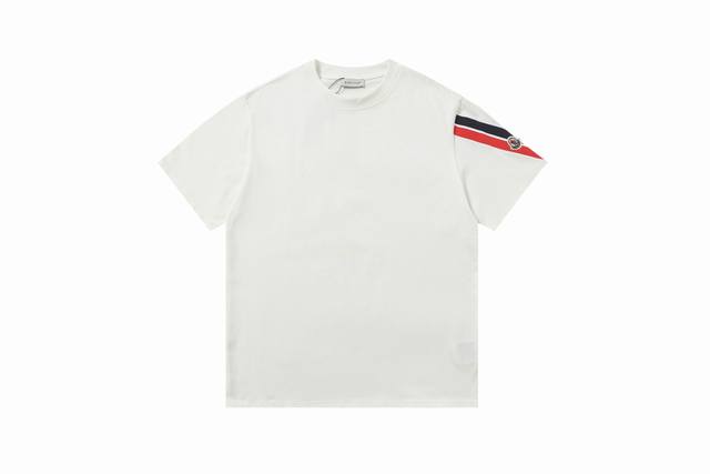 Style number: 868 Moncler short-sleeved T-shirt Exclusively customized 270g 32s