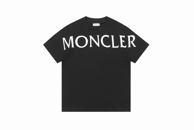 Style number: 833 Moncler short-sleeved shirt Exclusively customized 270g 32s do