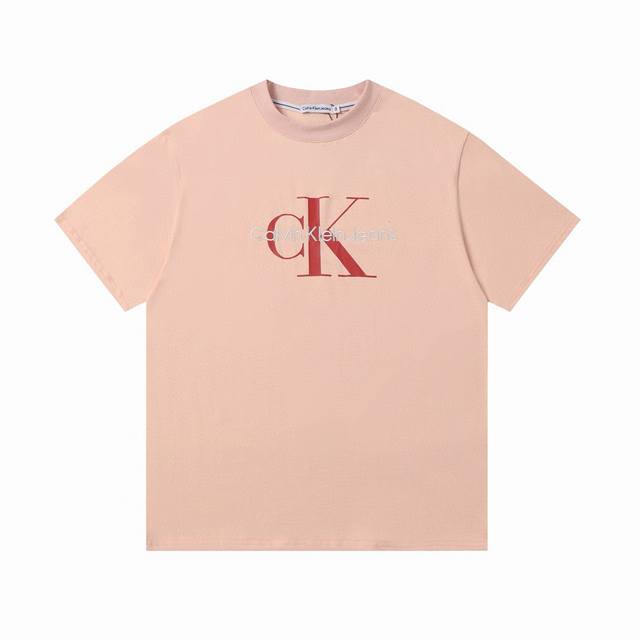 Style No.: 913 Calvin Kleinck men and women couple casual round neck short-sleev