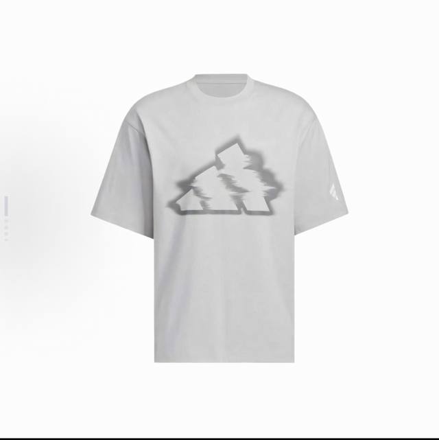 Future Gray top version Ad Fos leads the future "Phantom" T-shirt Cotton double