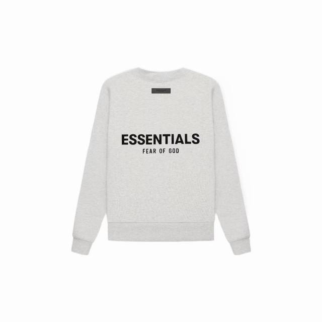 Style No. 278 Oatmeal color top version Fear Of God Essentials Fog flocking on t
