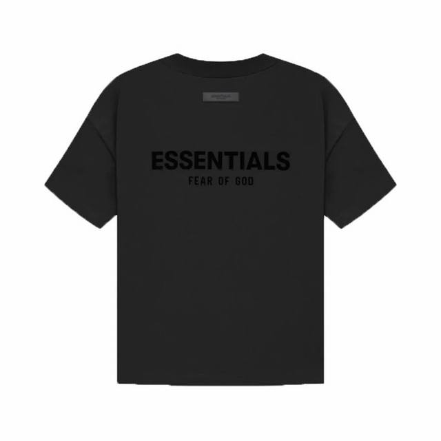 Green X version Black top version Fear Of God Essentials Fog chest and back floc