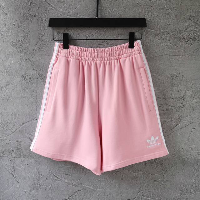 34103# Clover embroidery hem shorts shorts beach pants Color: black, white, blue