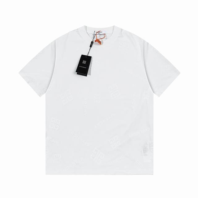 Glvenchy Givenchy fabric jacquard new short sleeves High quality, clear texture,