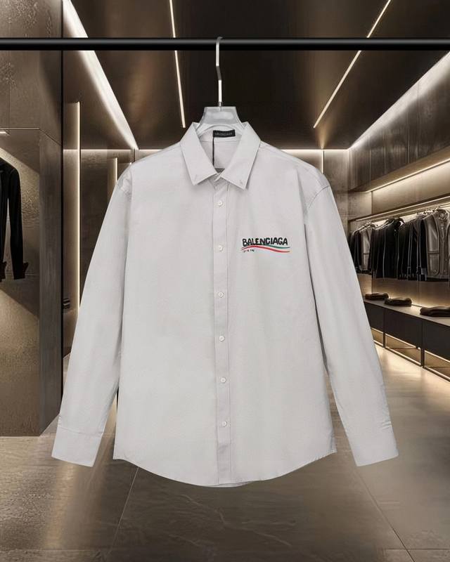 Balenciaga Paris hits the Eiffel Tower Coke Wave Logo printed long-sleeved loose
