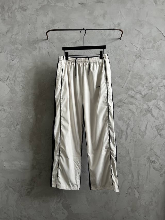 Balenciaga new Balenciaga sports trousers 25Ss new summer trousers wide-leg loos