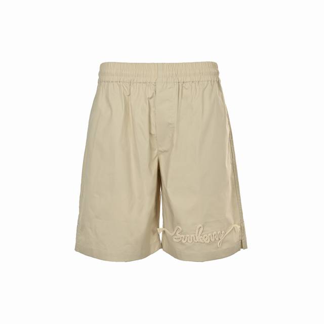 Burberry 25Ss Hemp Rope Embroidered Letter Shorts Burberry's new beach shorts ar
