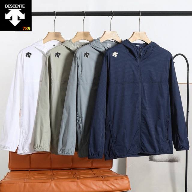 Descente's latest summer sun protection clothing! Same style for men and women,