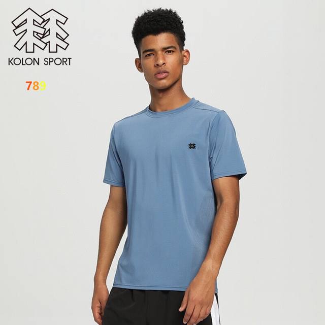 Official website hit! 2025Kolon Sport quick-drying T-shirt Seco sports T-shirt s