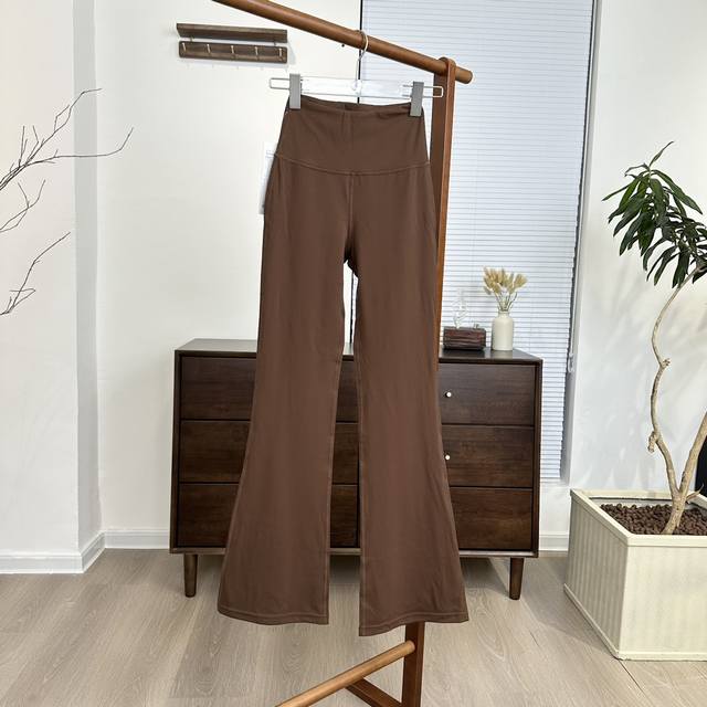 Top version | Lululemon series fabric super high waist flared casual pants : 2 4