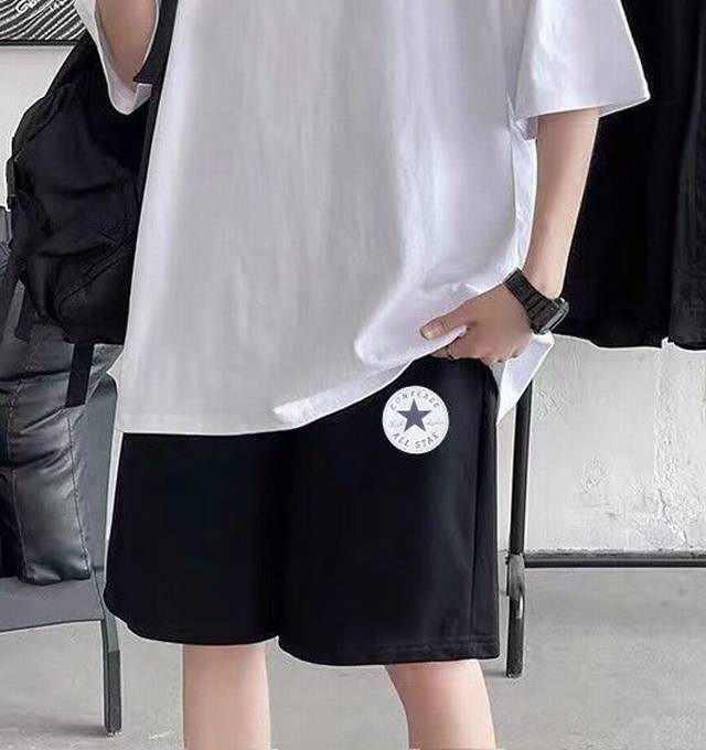 Cotton shorts Converse shorts High quality all-match shorts Couple style Cotton