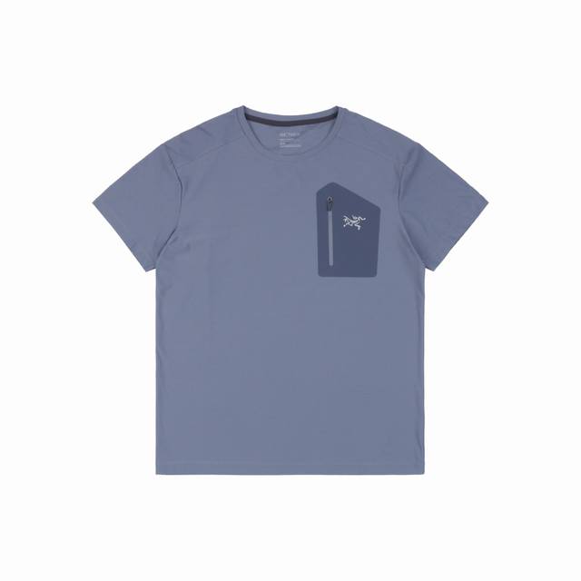 Mountain quick-drying short-sleeve K01-stratus blue Size: S-Xxl