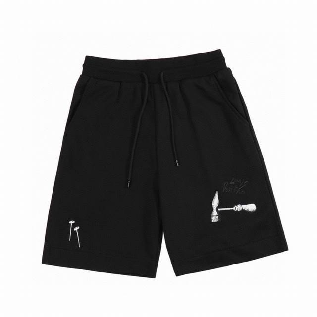 Louis Vuitton New summer product, scissors, hammer and tool embroidered casual s