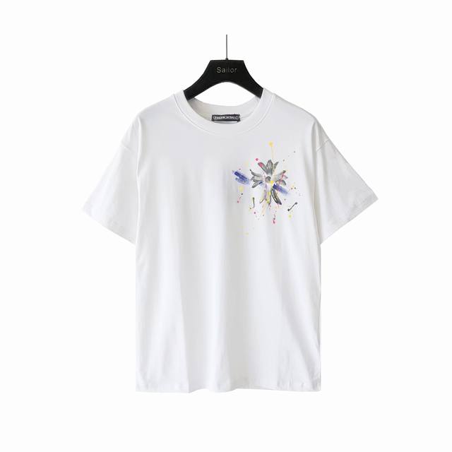 Actual details + size chart Chrome Hearts Chrome Hearts Graffiti Print Short Sle