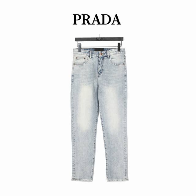 Prada jeans with triangle logo on the back The most awesome jeans made so far th