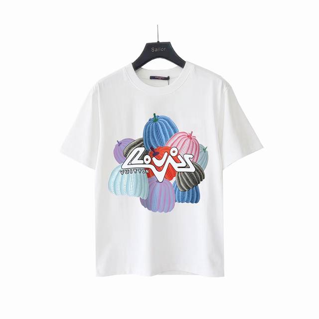 Actual details + size chart Louis Vuitton pumpkin letter print The large logo is