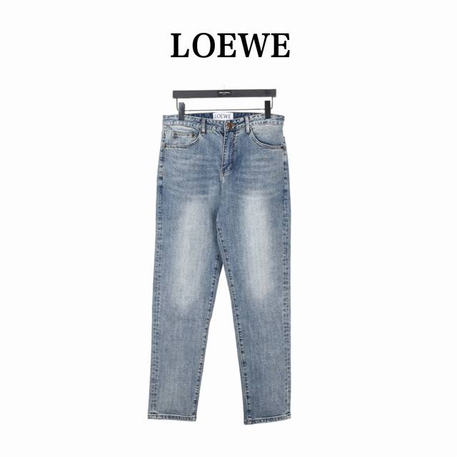 Loewe jeans with flame embroidered logo on the back The most awesome jeans made