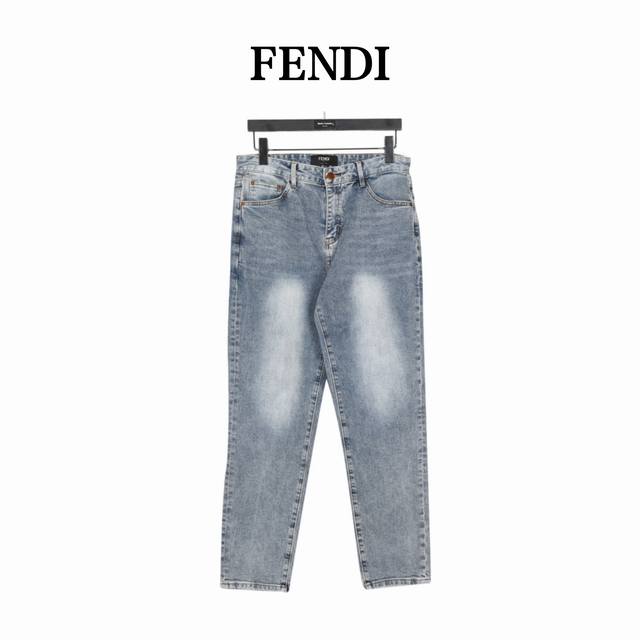 Fendi Fendi Monster Eye Jeans Fendi Monster Eye Jeans with Monster Big Eyes Embr