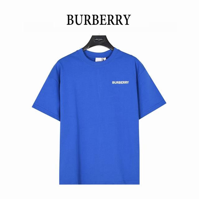 Burberry digitally printed short-sleeved T-shirt with horse on back The fabric i