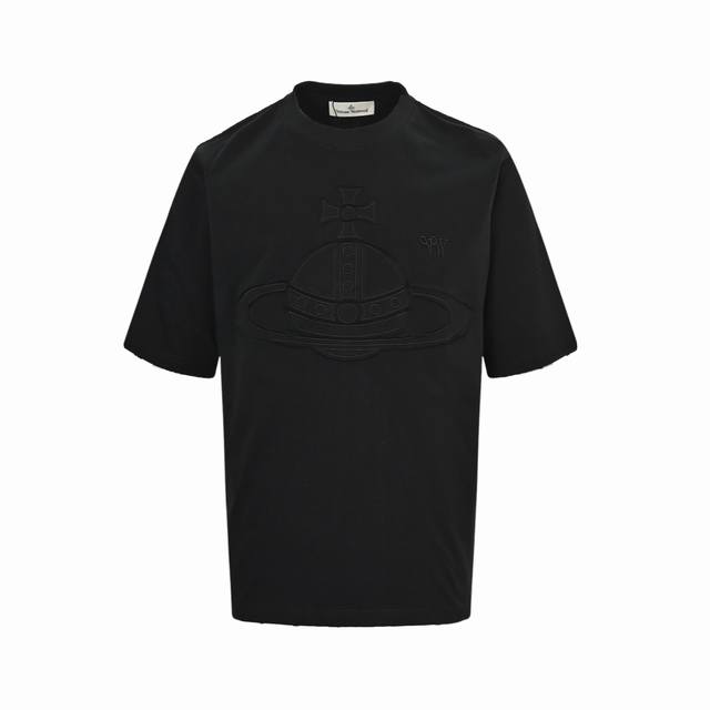 Vivienne Westwood Saturn patch short sleeves Made of 300g pure cotton fabric~ A