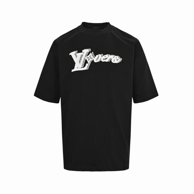 Louis Vuitton 25Ss Pharrell overlapping letter print short sleeves This T-shirt