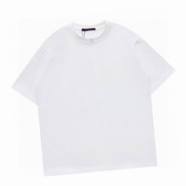 Louis Vuitton New summer style round neck short-sleeved T-shirt with letter embr