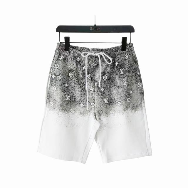 Actual details + size chart Louis Vuitton short-sleeved T-shirt with starry sky